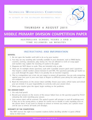 AMC past papers in PDF format .